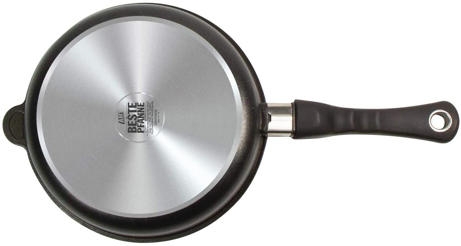 AMT Gastroguss Тиган плитък Ø 24 см, височина 5 см, с мобилна дръжка