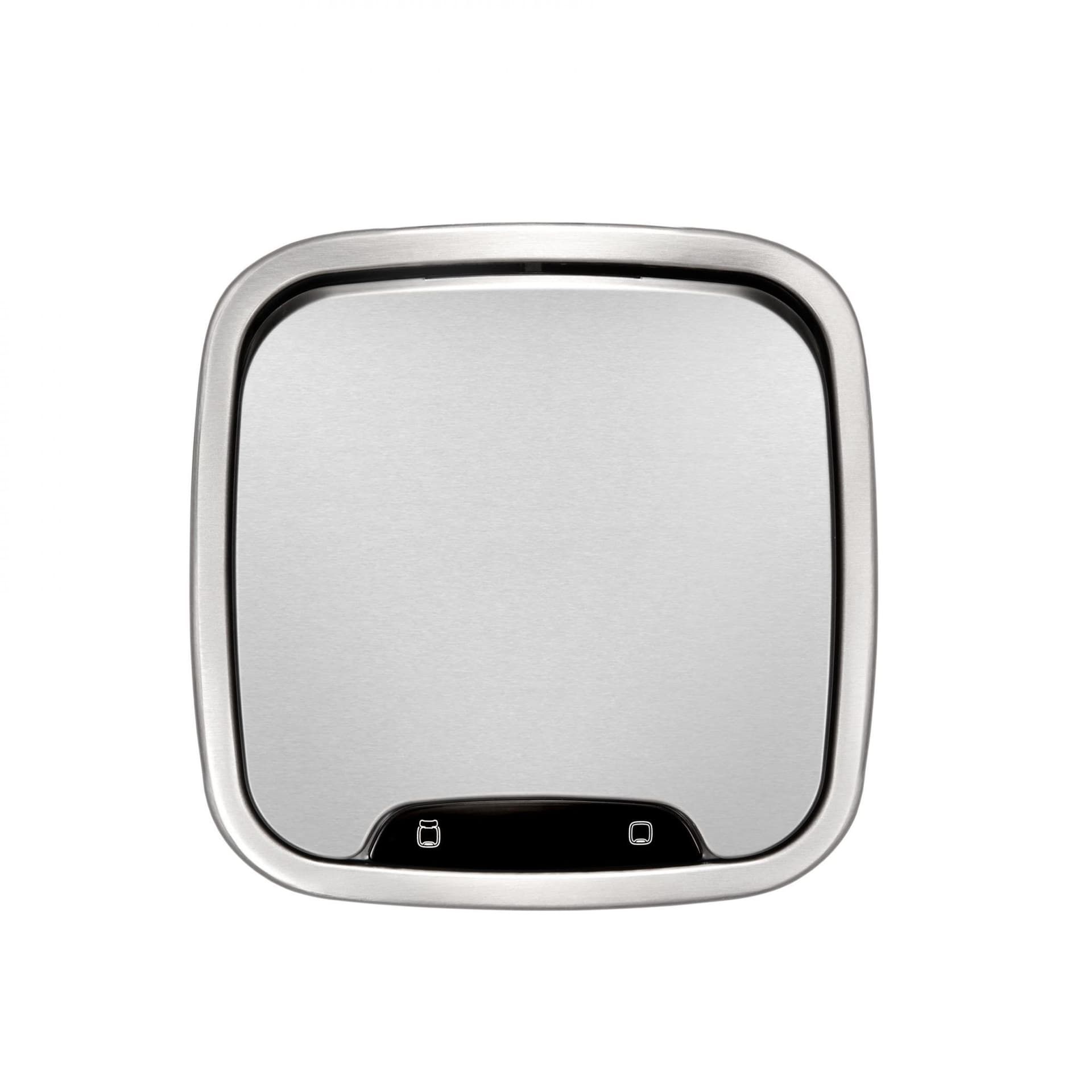 EKO Сензорен кош за отпадъци “ECOSMART“ с метален капак – 6 литра – мат