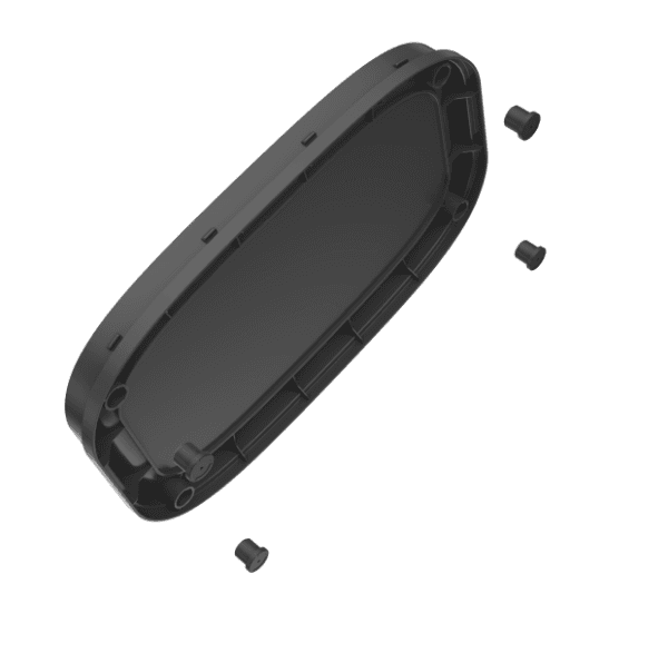 EKO Отворен кош за отпадъци “OLI – CUBE“ – матиран – 2 х 20 л.