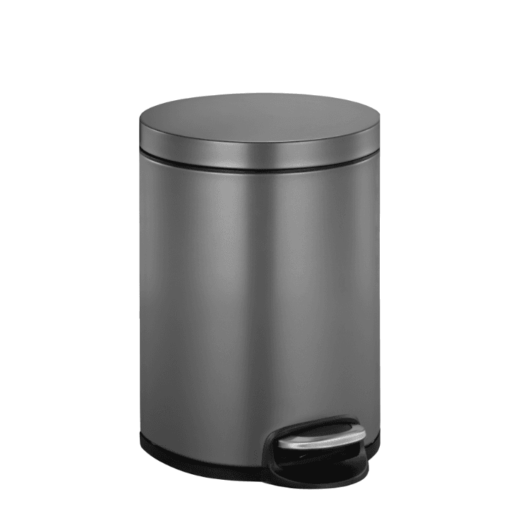EKO Кош за отпадъци с педал “SERENE“ - графит - 5 л.