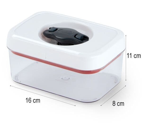 ZYLISS Правоъгълна кутия за съхранение с херметическо затваряне “TWIST & SEAL“ – 475 мл.