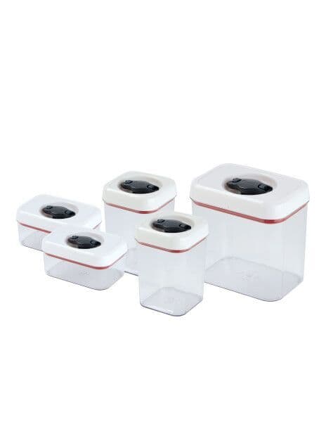 ZYLISS Комплект от 5 бр. кутии за съхранение с херметическо затваряне “TWIST &amp; SEAL“