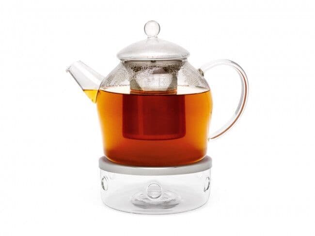 BREDEMEIJER Стъклен чайник със стоманен инфузер “Minuet“ – 1,2 л.