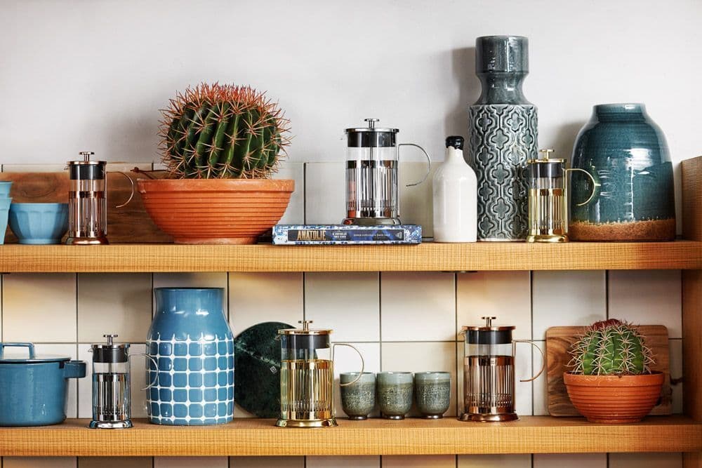 LEOPOLD VIENNA Френска преса 350 мл. – медна