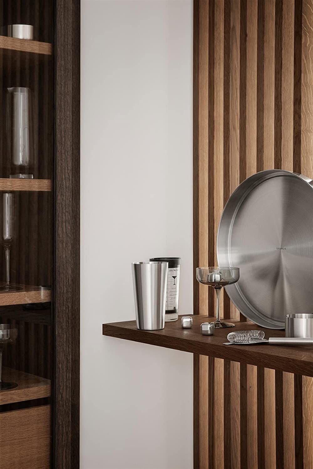 BLOMUS Комплект от 4 бр чаши за шампанско FUUM – цвят опушено кафяво (Fungi)