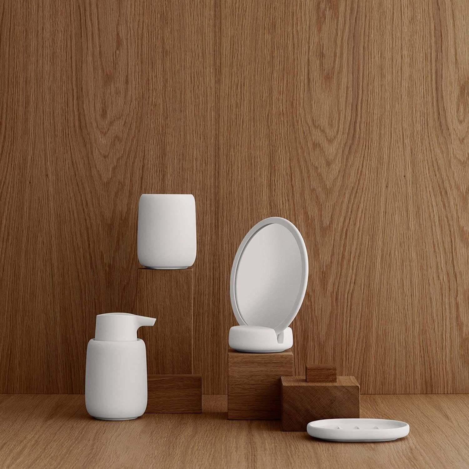 BLOMUS Козметично огледало “SONO“ – цвят бежов (Moonbeam)