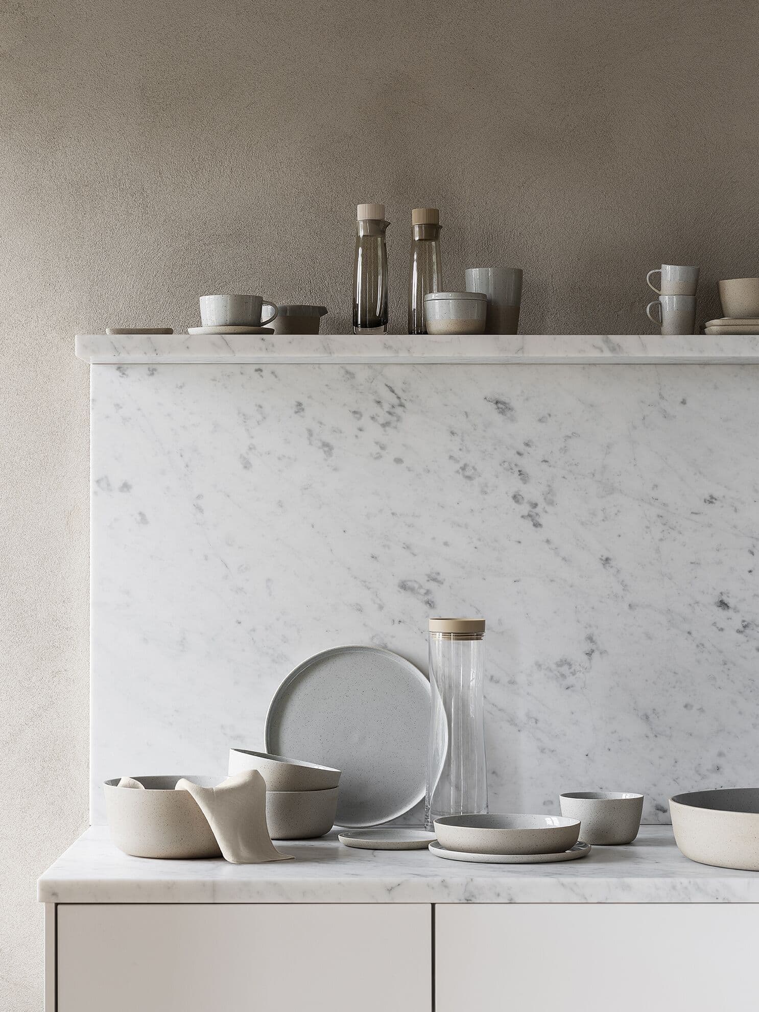 BLOMUS Чаша с дръжка 250 мл. – SABLO – цвят светло сив (Cloud)