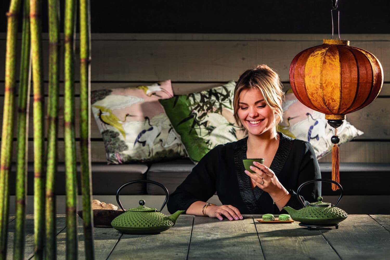 BREDEMEIJER Чугунен чайник “Xilin“ – зелен – 0,8 л.