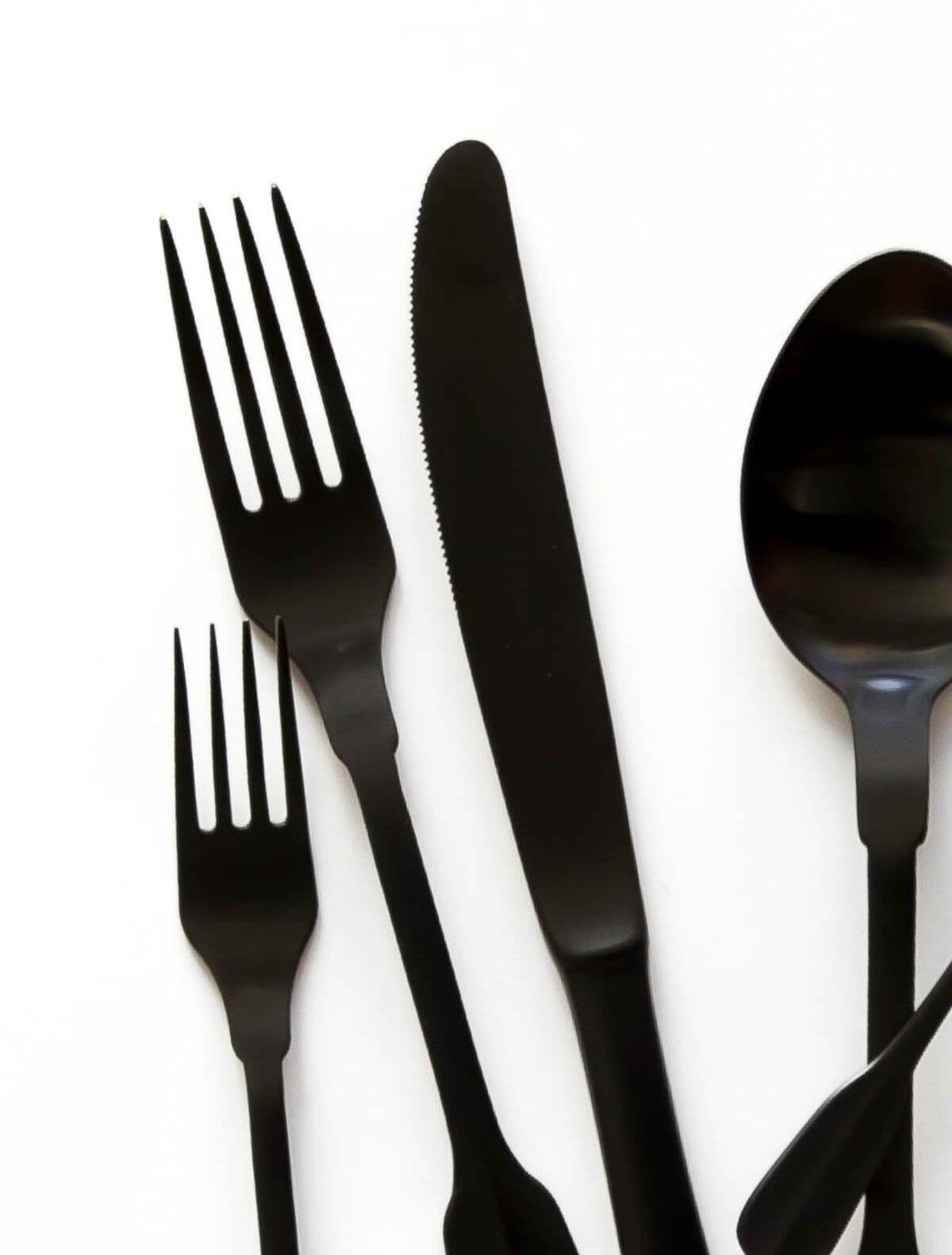 HERDMAR Комплект прибори за хранене “MADRID“ – 24 части – черен мат