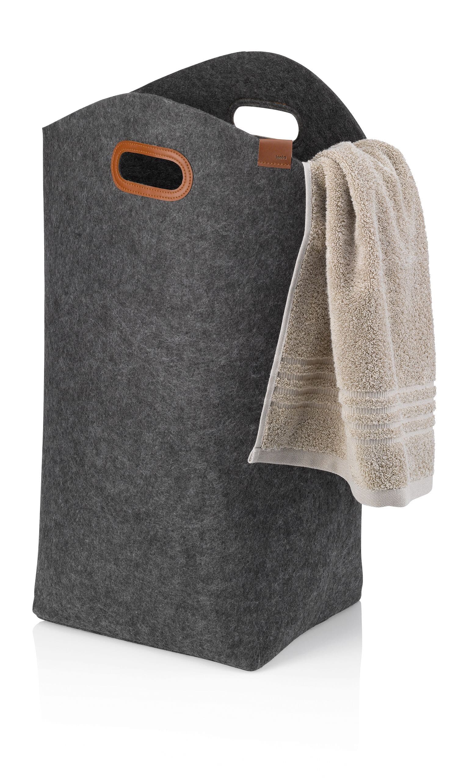 KELA Кош за пране “Fay“ - тъмно сив