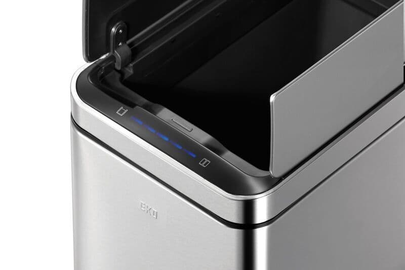 EKO Сензорен кош за отпадъци “PHANTOM DELUXE“- 45 литра – мат