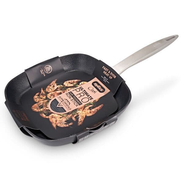 “ZYLISS COOK ULTIMATE PRO“ – Индукционен грил тиган – 26х26 см.