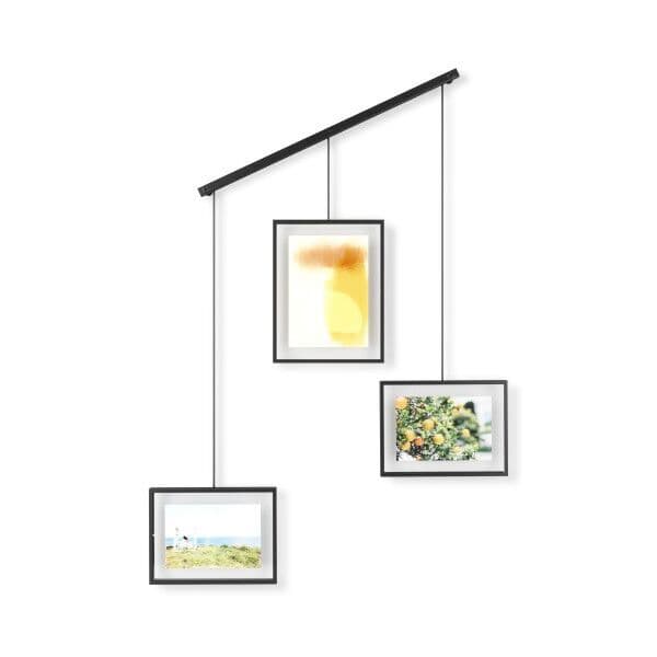 UMBRA Фотодисплей за стена “EXHIBIT“ за 3 снимки – черен цвят