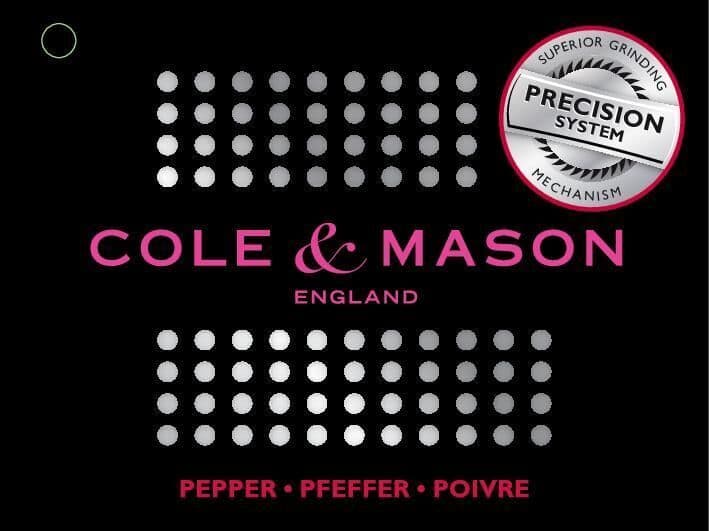 COLE & MASON Мелничкa за черен пипер “FOREST CAPSTAN“ – 16,5 см. – цвят кафяв