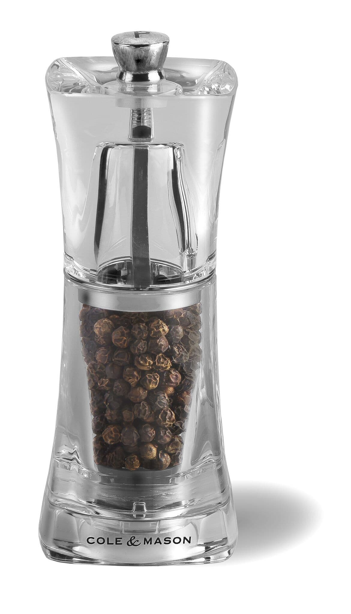 COLE & MASON Мелничка за пипер “CRYSTAL“ – 12,5 см.