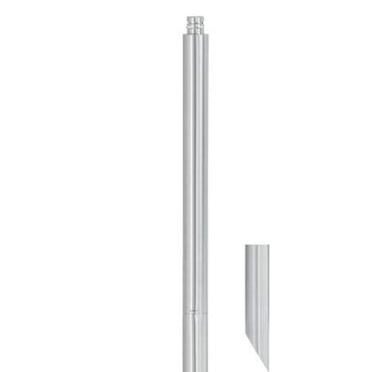 BLOMUS Градински факел цилиндричен – метален