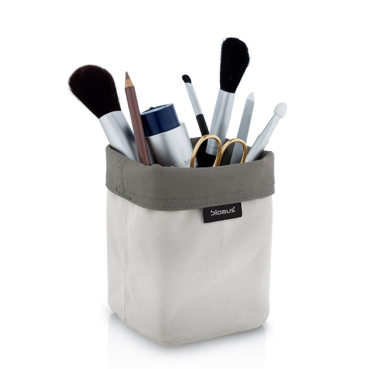 BLOMUS Двулицев текстилен панер за съхранение ARA – S размер – пясъчно / кафяво