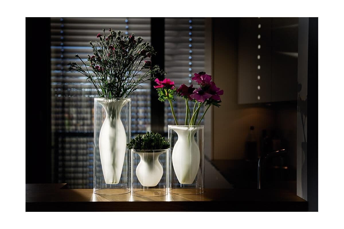 PHILIPPI  Стъклена ваза “ESMERALDA“ – L размер