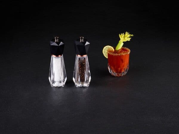 COLE&MASON Комплект мелнички за сол и пипер “SOMERTON ANTIQUE BRASS“