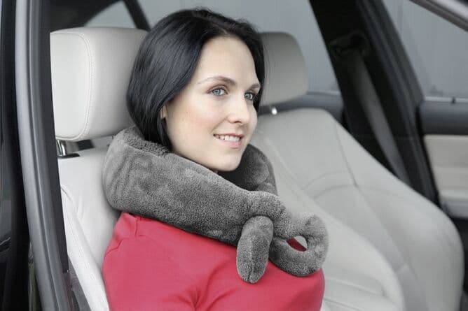 CASADA Комплект подгряваща яка FOX – тъмно сива + загряващ пълнител