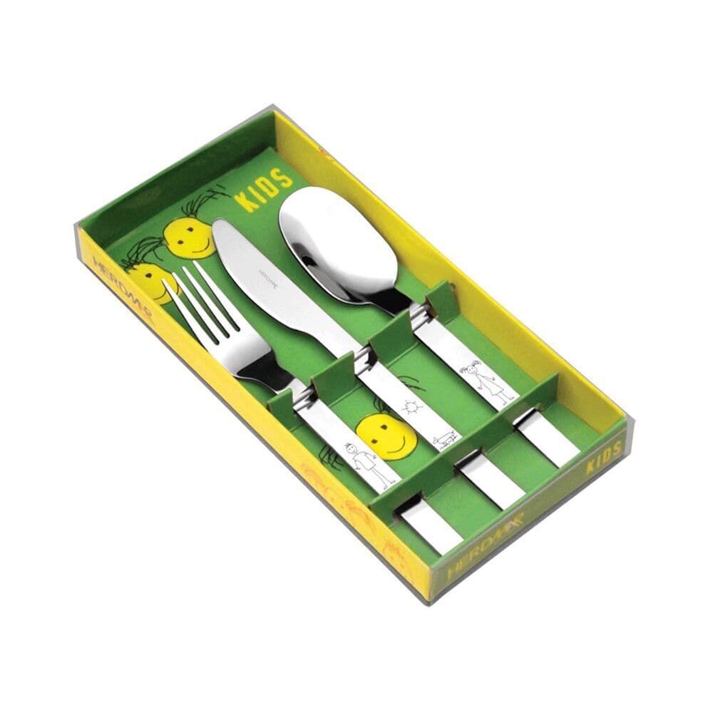 HERDMAR Детски комплект прибори “TURINI KIDS“- 3ч