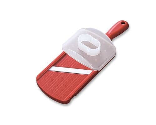 KYOCERA Жулиен ренде с керамично острие – 8 см. –  цвят червен