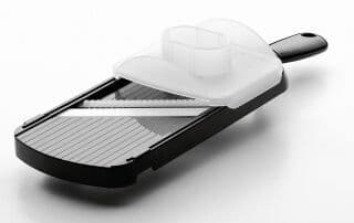 KYOCERA Жулиен ренде с керамично острие – 8 см – цвят черен