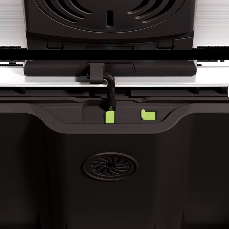 EKO Кош за отпадъци с педал “E-CUBE“ – 30 литра – мат