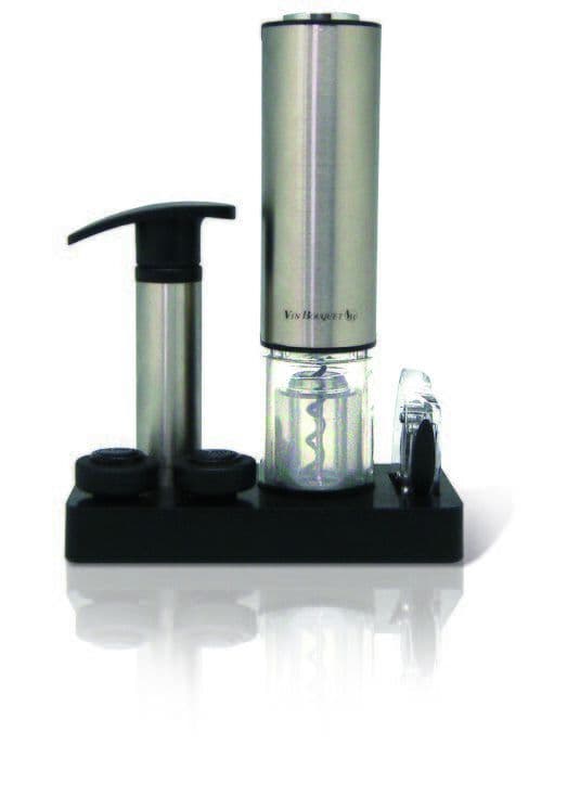 Vin Bouquet Сет електрически тирбушон и вакуум помпа – 6 части