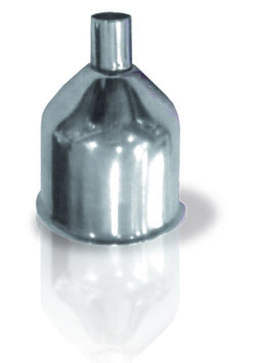 Vin Bouquet Стоманена бутилка за алкохол с фунийка