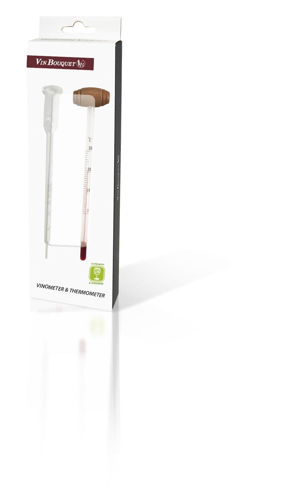 Vin Bouquet Сет термометър и капилярен виномер