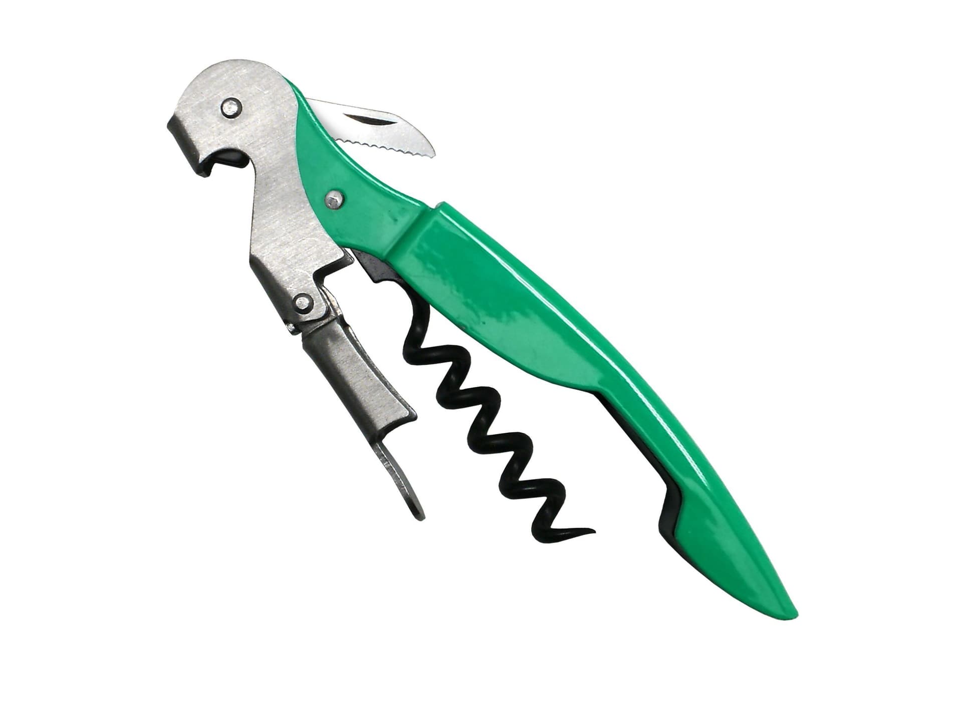 Vin Bouquet Професионален тирбушон с двоен лост – зелен