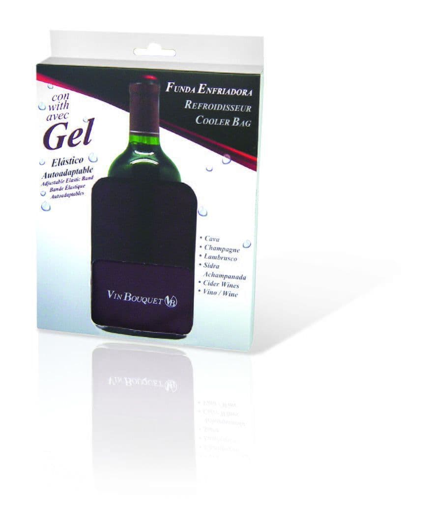 Vin Bouquet Охладител за бутилки  – цвят бордо