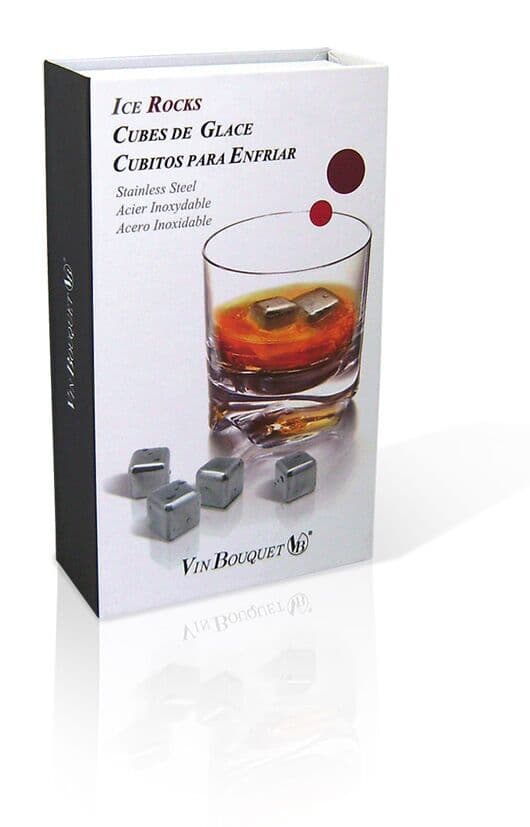 Vin Bouquet Сет стоманени охладители за напитки „ACE ROCKS“ – 4 бр.