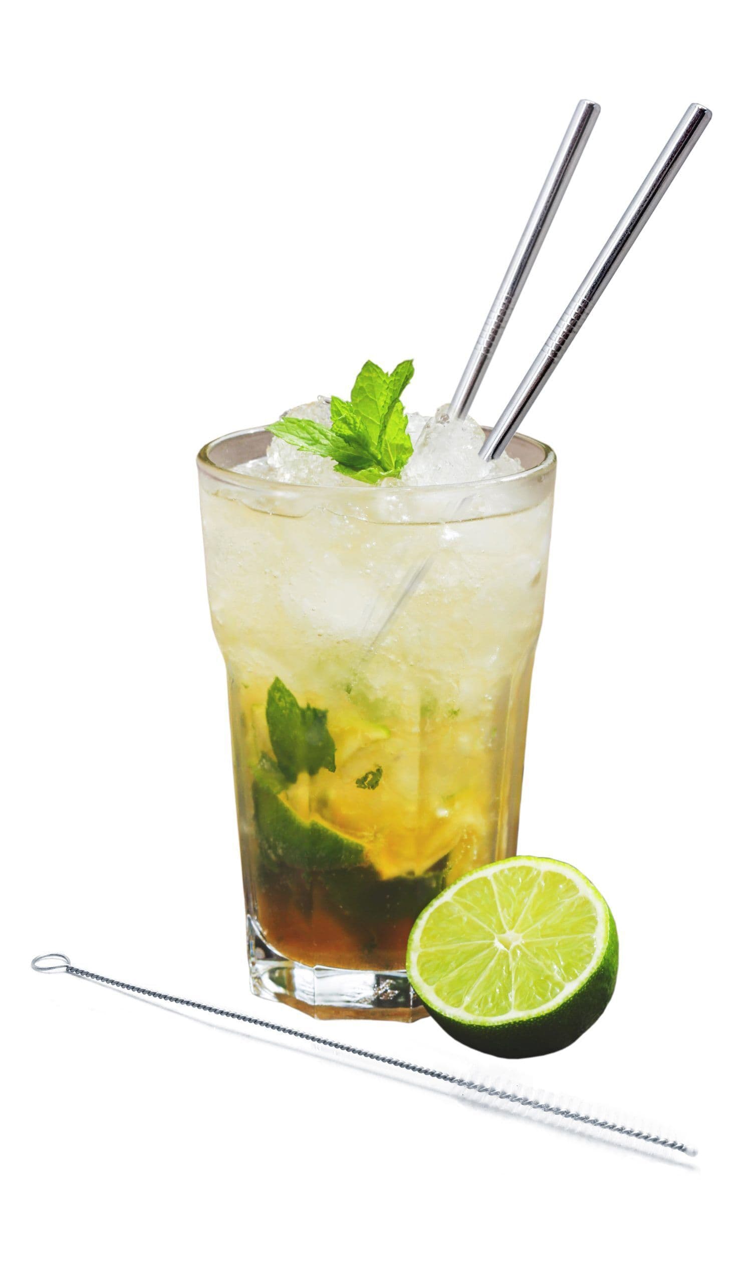 Vin Bouquet Коктейлни метални сламки – прави