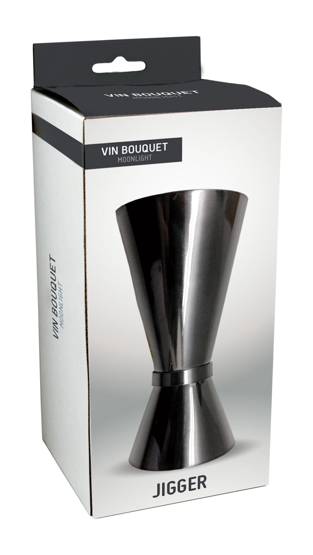 Vin Bouquet Професионален джигър мярка за алкохол- 25/50 мл. – черен
