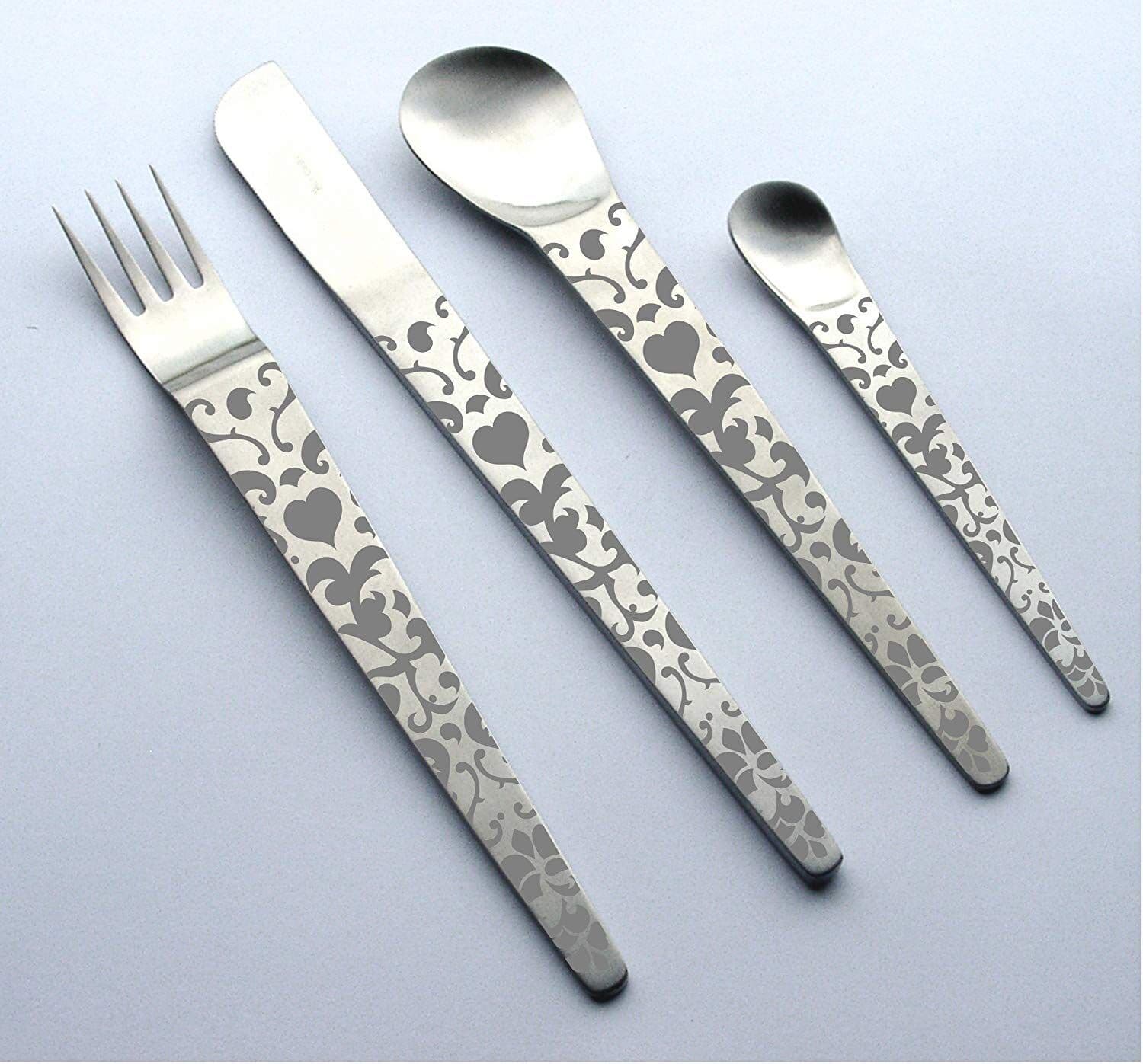 HERDMAR Комплект прибори за хранене “INGA No 3“- 42 части – гравирани