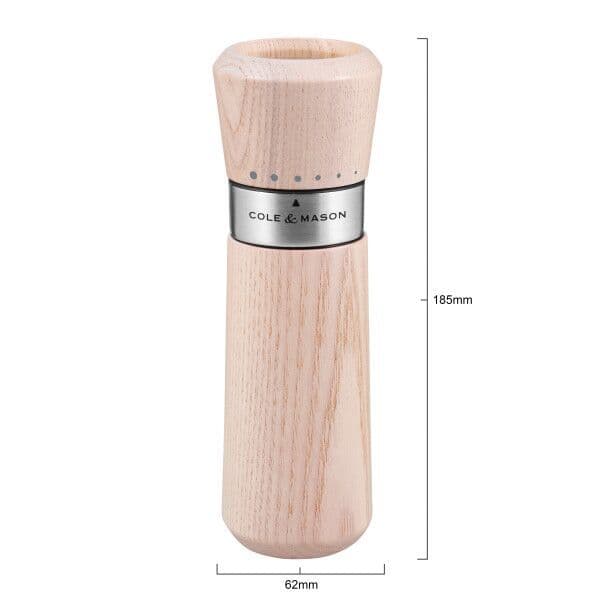 COLE&MASON Комплект мелнички за сол и пипер “LYNDHURST NORDIC WHITE“