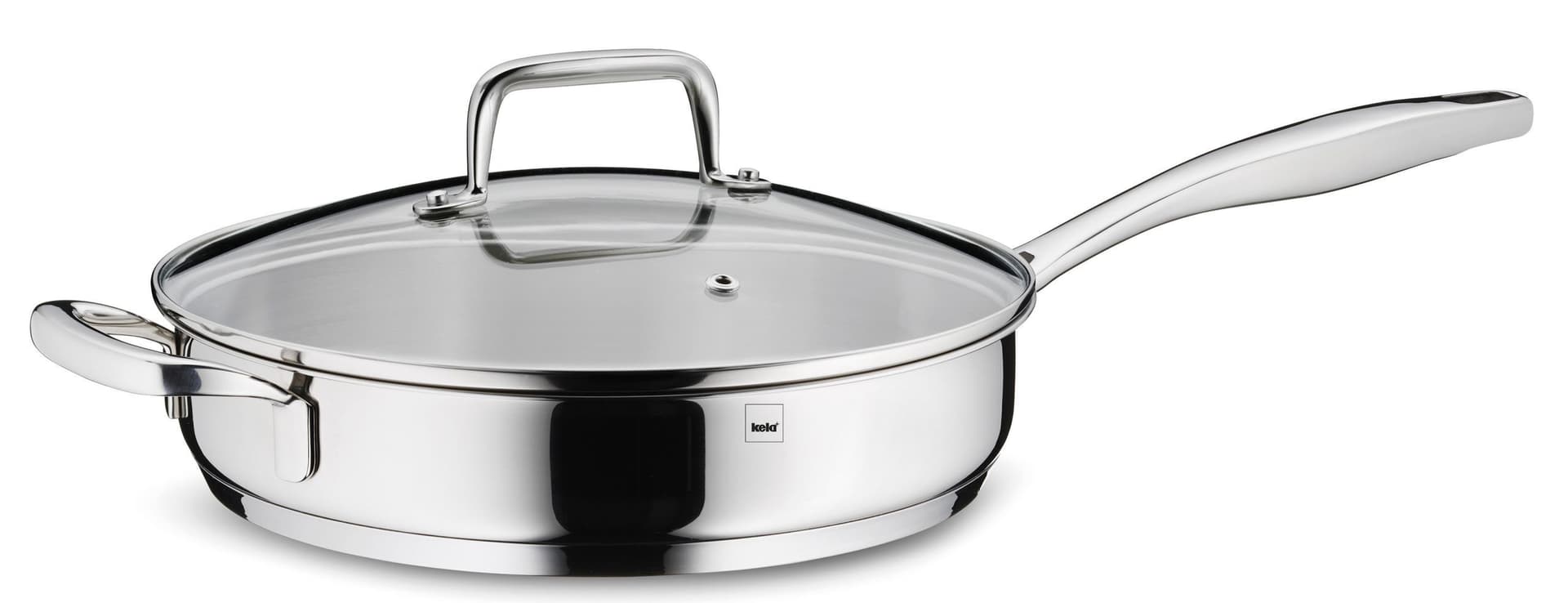 KELA Дълбок тиган с капак “Flavoria“ – Ø 24 см.