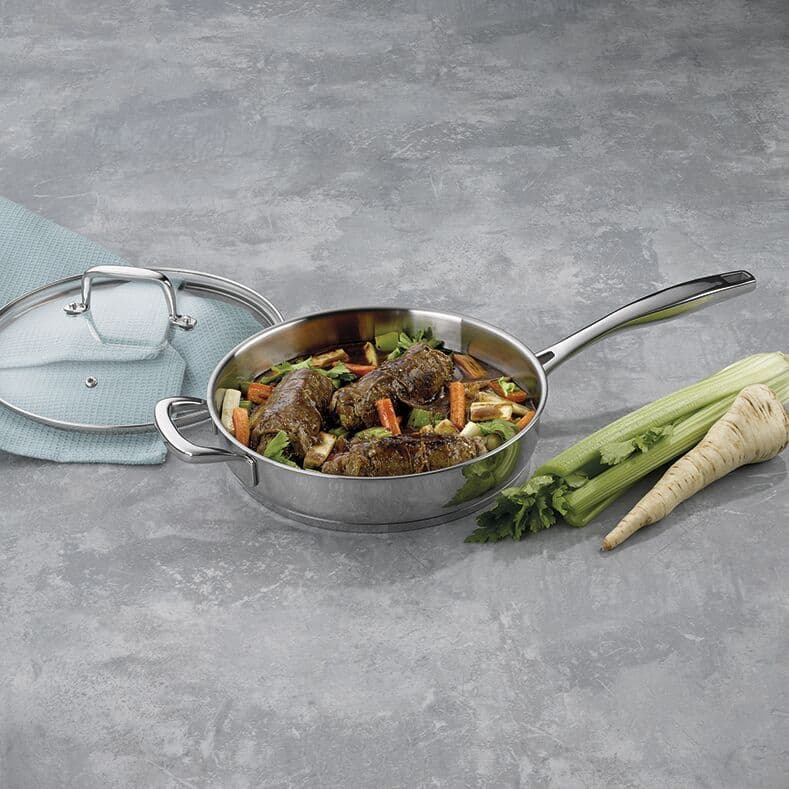 KELA Дълбок тиган с капак “Flavoria“ – Ø 24 см.