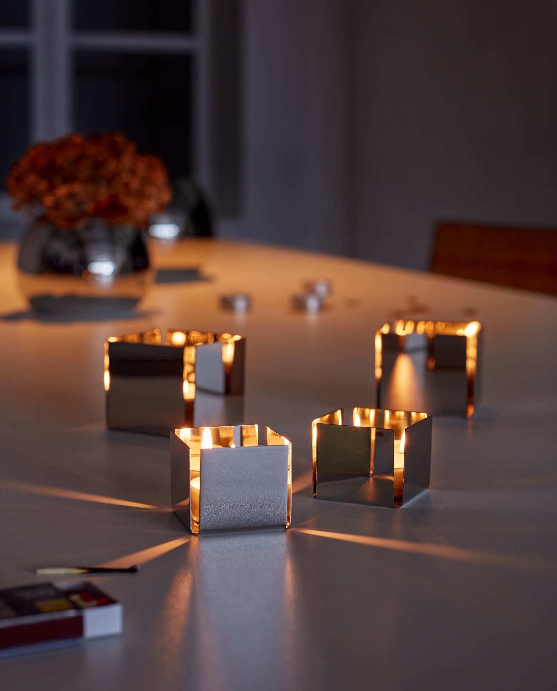 PHILIPPI Комплект 2бр свещници “PEP“- размер S