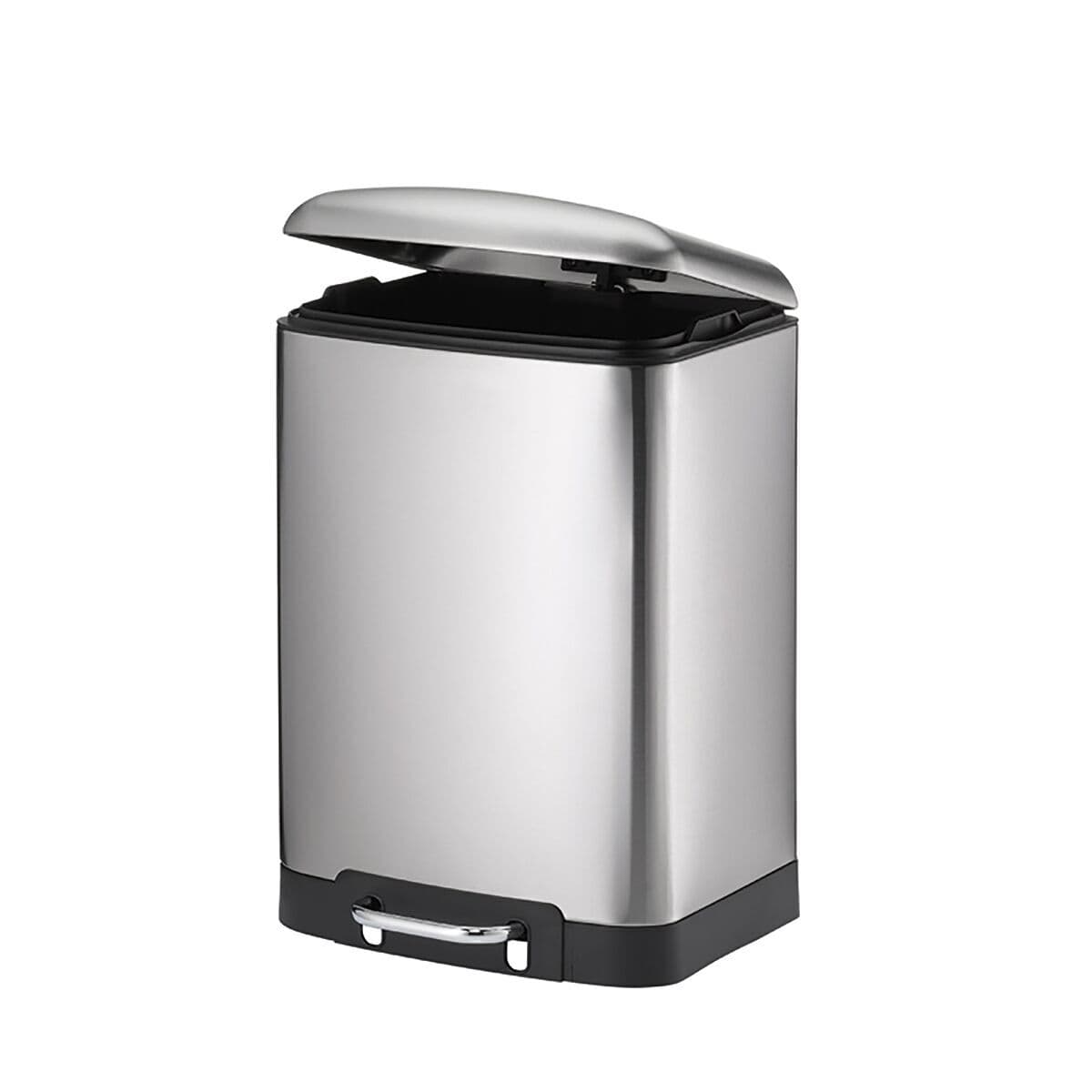 KELA Кош за отпадъци с педал “Davino“ – неръждаема стомана мат – 12 л.
