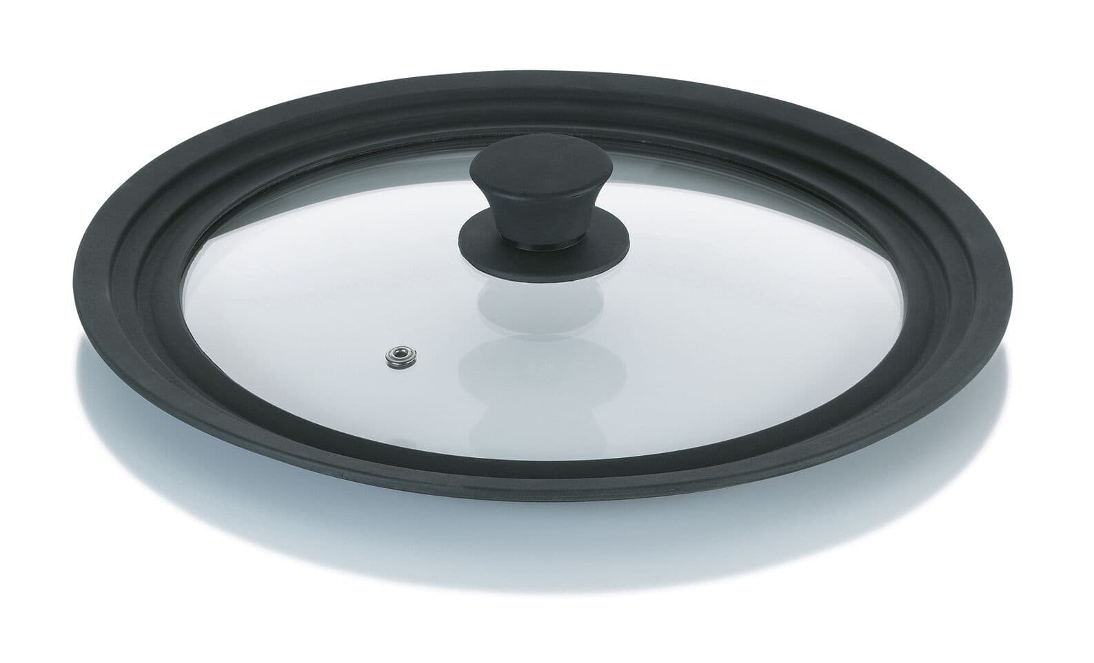KELA Универсален стъклен капак със силиконов кант “Concetta“ – Ø 28/30/32 см.