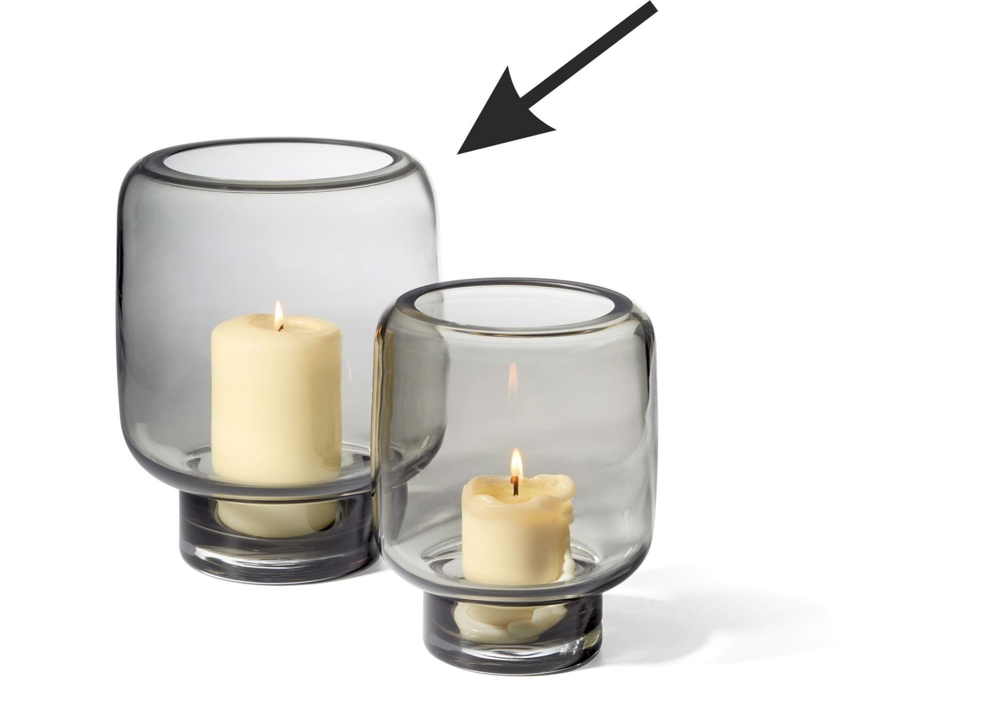 PHILIPPI Свещник или ваза “VEJLE“ – размер L