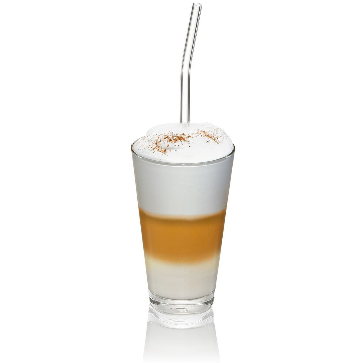 GEFU Сет от 4 броя стъклени сламки “FUTURE“ – 23 см.