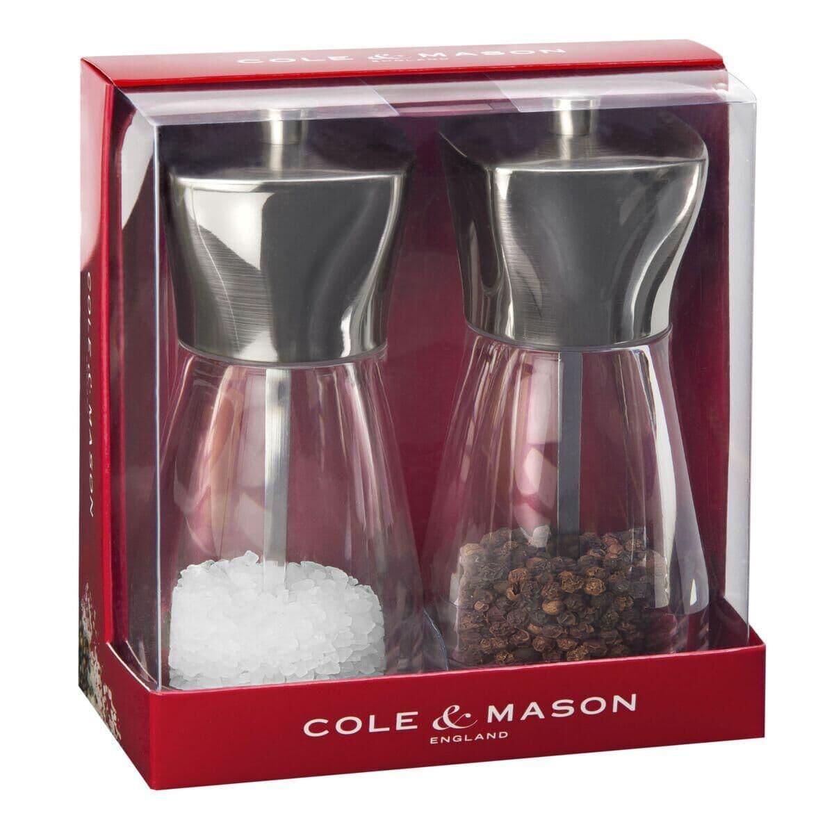 COLE&MASON Комплект мелнички за сол и пипер “RYE“ – 16 см.