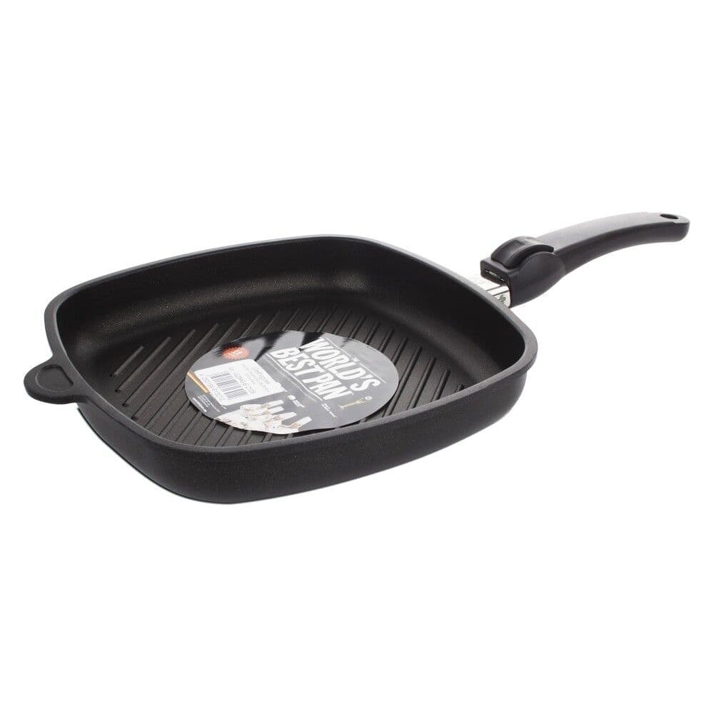 AMT Тиган скара плитък – 26х26 с мобилна дръжка