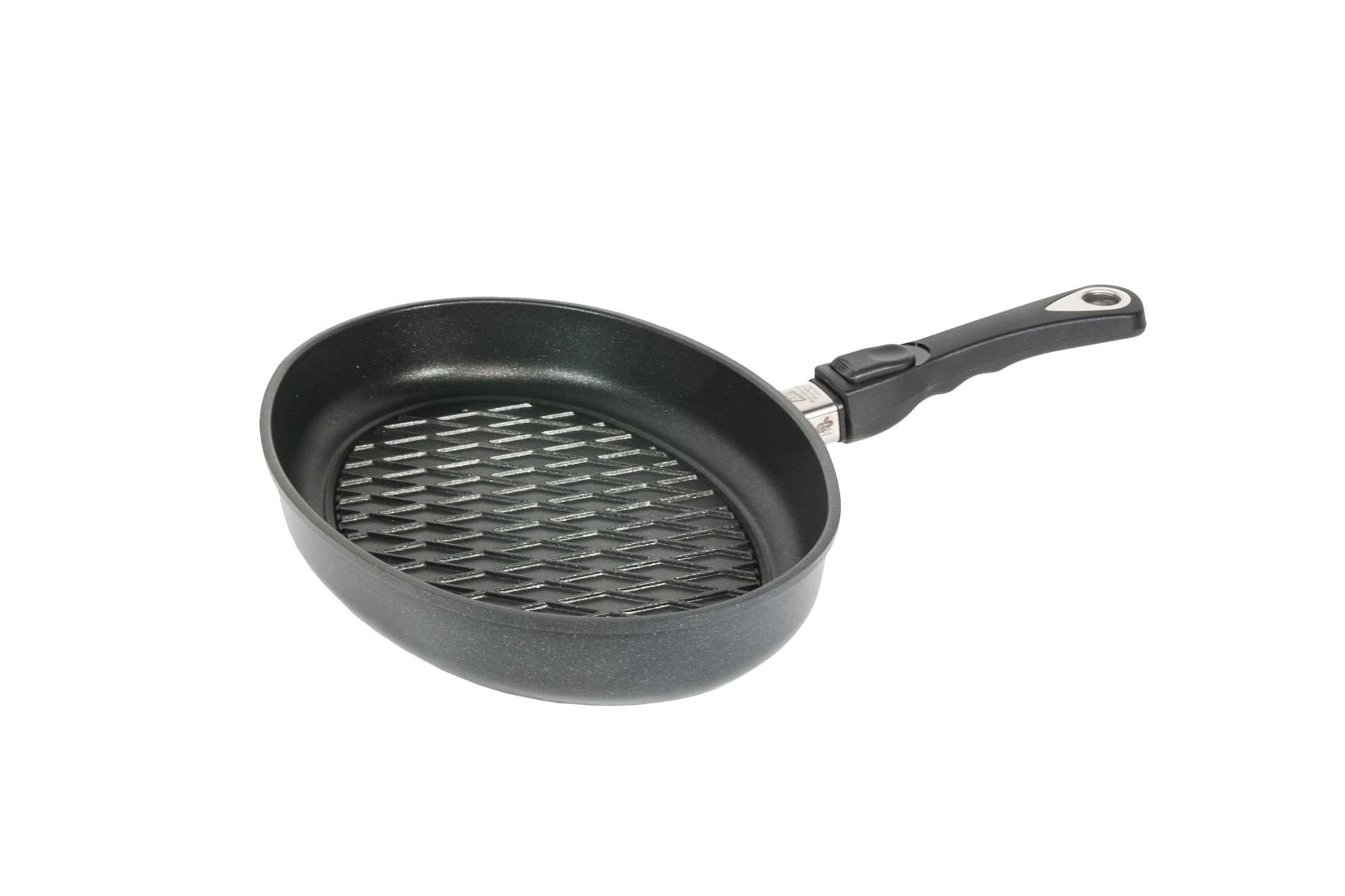 AMT Тиган барбекю – 35 х 24 с мобилна дръжка