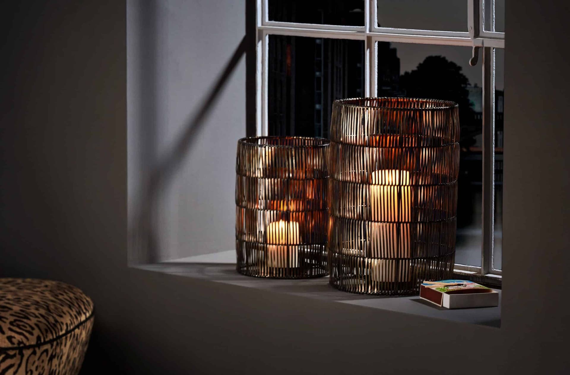 PHILIPPI Комплект от 2бр свещници “SURINAME“