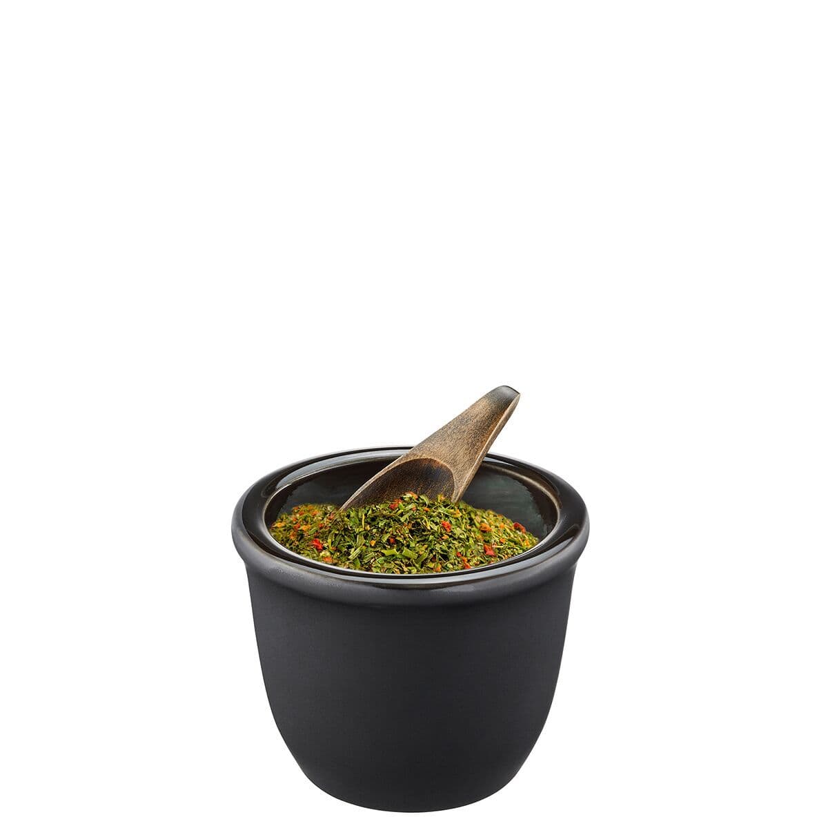 GEFU Канистер за сол или подправки X-PLOSION® – цвят черен / инокс